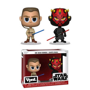 Star Wars - Darth Maul & Obi-Wan Kenobi Vynl. Figure