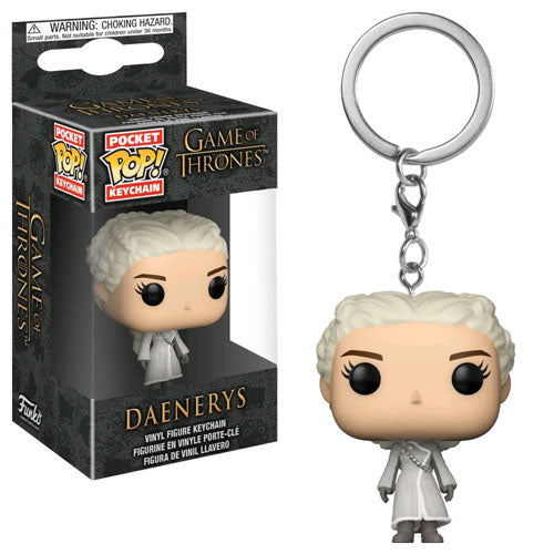 A Game of Thrones - Daenerys (White Coat) Pocket Pop! Keychain