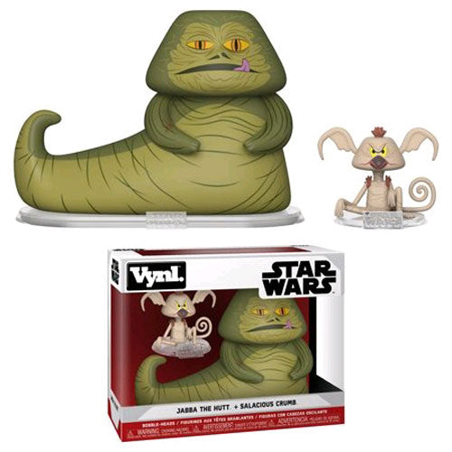 Star Wars - Jabba & Salacious Crumb Vynl. Figure