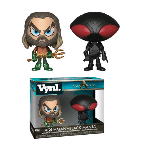 Aquaman - Aquaman & Black Manta Vynl. Figure