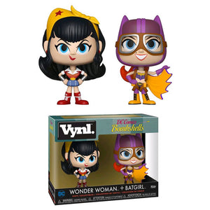 DC Comics Bombshells - Wonder Woman & Batgirl Vynl. Figure