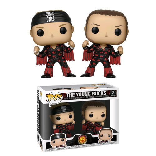 Bullet Club - Young Bucks Pop! Vinyl Figures - Set of 2