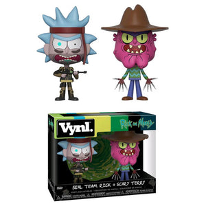 Rick and Morty - SEAL Rick & Scary Terry Vynl. Figure