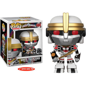 Power Rangers - White Tigerzord 6" US Exclusive Pop! Vinyl Figure