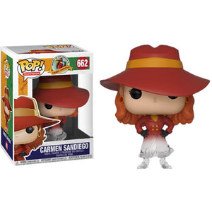 Where in the World is Carmen Sandiego - Carmen Sandiego Fade US Exclusive Pop! Vinyl Figure