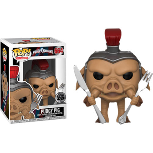 Power Rangers - Pudgy Pig US Exclusive Pop! Vinyl Figure