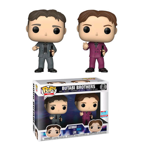 Saturday Night Live - Doug & Steve Butabi Brothers (NYCC 2018) Pop! Vinyl Figures - Set of 2