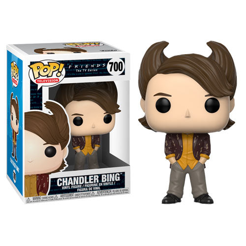 Friends - Chandler Bing 80's Hair Pop! Vinyl Figure