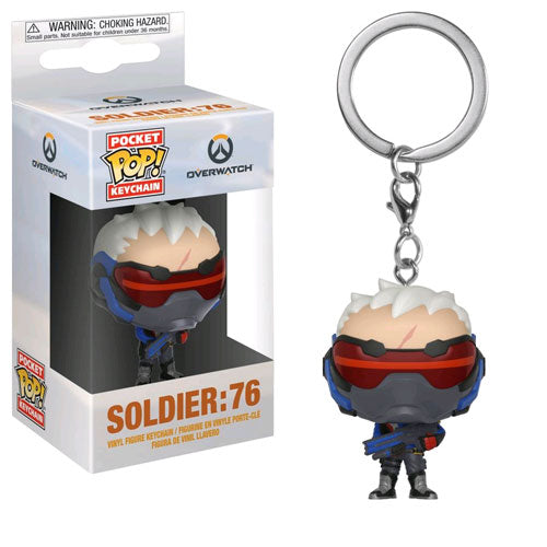 Overwatch - Soldier: 76 Pocket Pop! Keychain