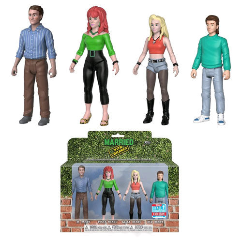 Married with Children - Bundys NYCC 2018 Exclusive Action Figures - Set of 4