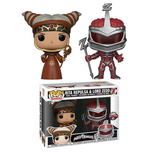 Power Rangers - Rita Repulsa & Lord Zedd US Exclusive Pop! Vinyl Figure - Set of 2