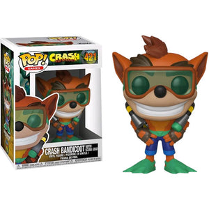 Crash Bandicoot - Crash with Scuba Gear Pop! Vinyl Figure