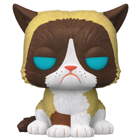 Icons - Grumpy Cat Flocked US Exclusive Pop! Vinyl Figure