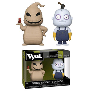 The Nightmare Before Christmas - Oogie Boogie & Behemoth Vynl. Figure