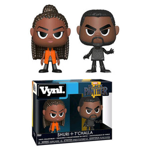 Black Panther (2018) - Shuri & T'Challa Vynl. Figure