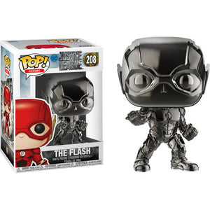 Justice League (2017) - Flash (Hematite) Chrome Pop! Vinyl Figure