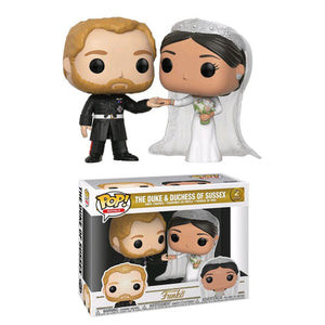 Royal Family - Duke & Duchess of Sussex Pop! Vinyl Figure - Set of 2