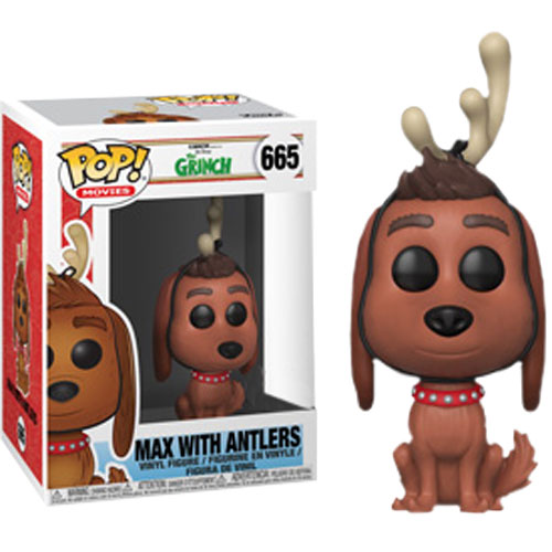 The Grinch (2018) - Max with Antler US Exclusive Pop! Vinyl Figure