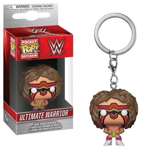 WWE (Wrestling) - Ultimate Warrior Pocket Pop! Keychain