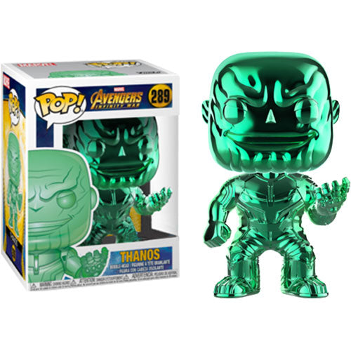 Avengers 3: Infinity War - Thanos Green Chrome US Exclusive Pop! Vinyl Figure