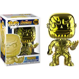 Avengers 3: Infinity War - Thanos Yellow Chrome US Exclusive Pop! Vinyl Figure