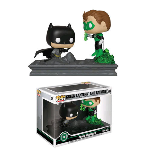 Green Lantern (Comics) - Green Lantern & Batman Jim Lee Comic Moment Pop! Vinyl Figure Set