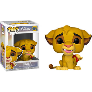 The Lion King (1994) - Simba with Bug Pop! Vinyl Figure