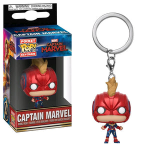 Captain Marvel (2019) - Captain Marvel Masked Pop! Keychain