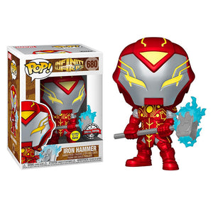 Infinity Warps - Iron Hammer Metallic Glow US Exclusive Pop! Vinyl Figure