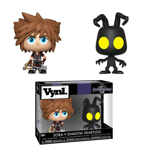 Kingdom Hearts III - Sora & Heartless Vynl. Figure