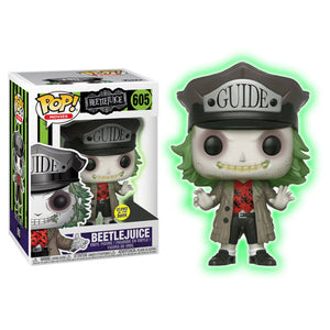 Beetlejuice - Beetlejuice with Hat Glow US Exclusive Pop! Vinyl Figure