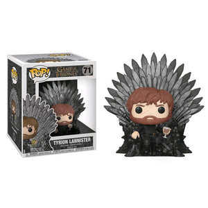 A Game of Thrones - Tyrion on Iron Throne Pop! Deluxe Vinyl Figure