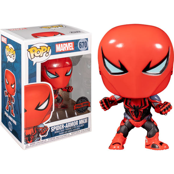 Marvel Comics - Spider-Armor Mark III US Exclusive Pop! Vinyl Figure