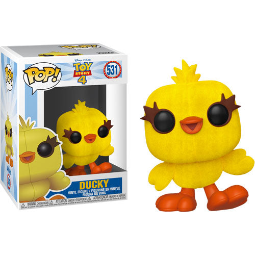 Toy Story 4 - Ducky Flocked US Exclusive Pop! Vinyl Figure