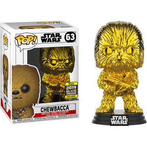 Star Wars - Chewbacca Goldd Chrome SW19 US Exclusive Pop! Vinyl Figure