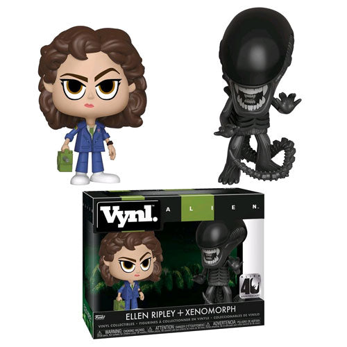 Alien - Xenomorph & Ripley 40th Anniversary Vynl. Figure