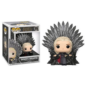 A Game of Thrones - Daenerys on Iron Throne Pop! Deluxe Vinyl Figure