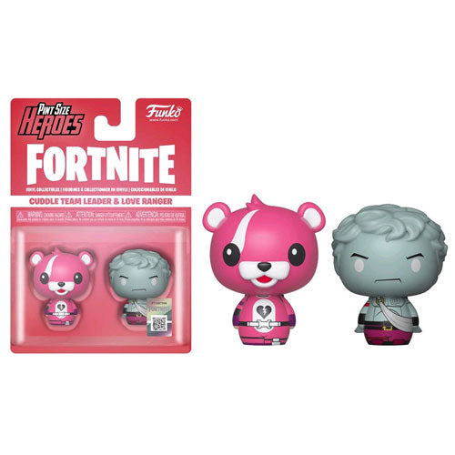 Fortnite - Cuddle Team Leader & Love Pint Size Hero Figurine - Set of 2