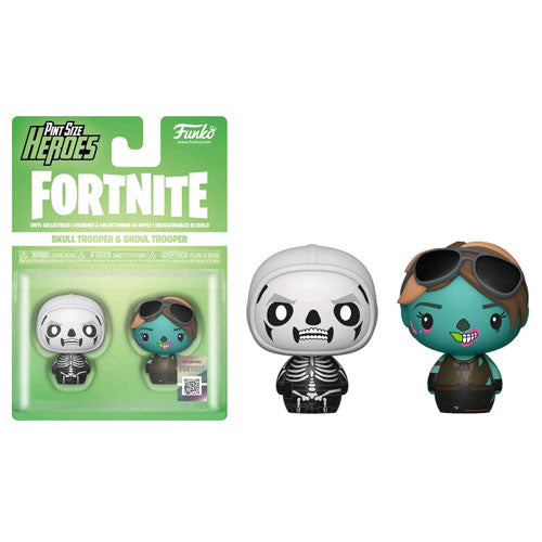 Fortnite - Skull Trooper & Ghoul Trooper Pint Size Hero Figurine - Set of 2