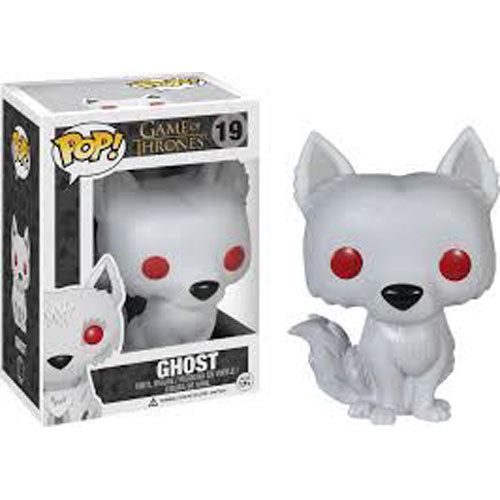 A Game of Thrones - Direwolf Ghost Pop! Vinyl Figure