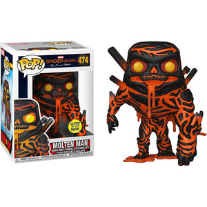 Spider-Man: Far From Home - Molten Man Glow US Exclusive Pop! Vinyl Figure