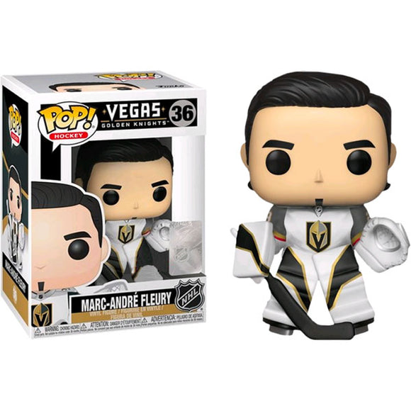 NHL (Ice Hockey): Vegas Golden Knights - Marc-Andre Fleury White US Exclusive Pop! Vinyl Figure