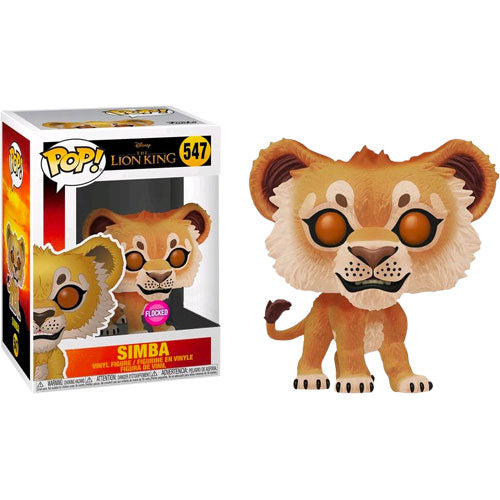 The Lion King (2019) - Simba Flocked US Exclusive Pop! Vinyl Figure