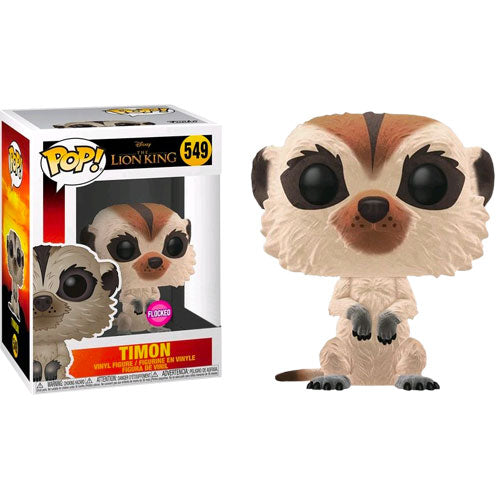 The Lion King (2019) - Timon Flocked US Exclusive Pop! Vinyl Figure