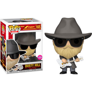 ZZ Top - Dusty Hill Flocked Pop! Vinyl Figure