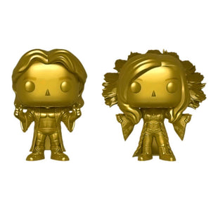 WWE - Ric and Charlotte Flair Gold US Exclusive Pop! Vinyl Figure - Set of 2