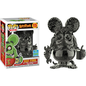 Rat Fink - Rat Fink Grey Chrome (SDCC 2019) US Exclusive Pop! Vinyl Figure