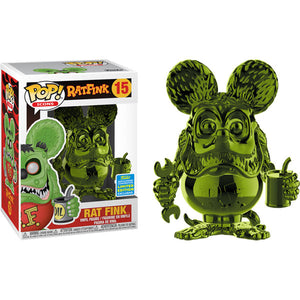 Rat Fink - Rat Fink Green Chrome (SDCC 2019) US Exclusive Pop! Vinyl Figure