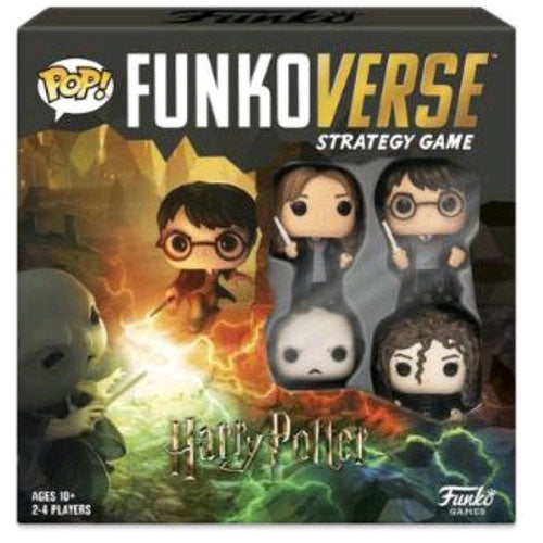 Funkoverse - Harry Potter Strategy Board Game (4-Pack)