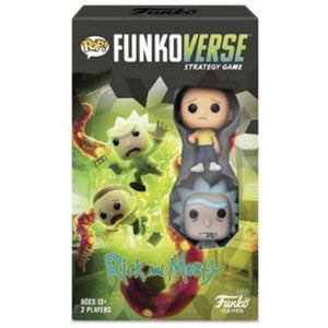 Funkoverse - Rick & Morty 100 Expandalone Strategy Board Game (2-Pack)